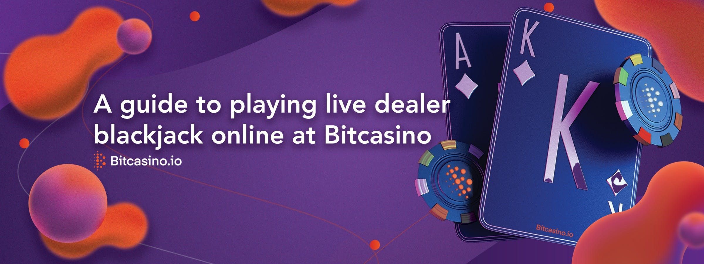 Una guía para jugar al blackjack con crupier en vivo en línea en Bitcasino